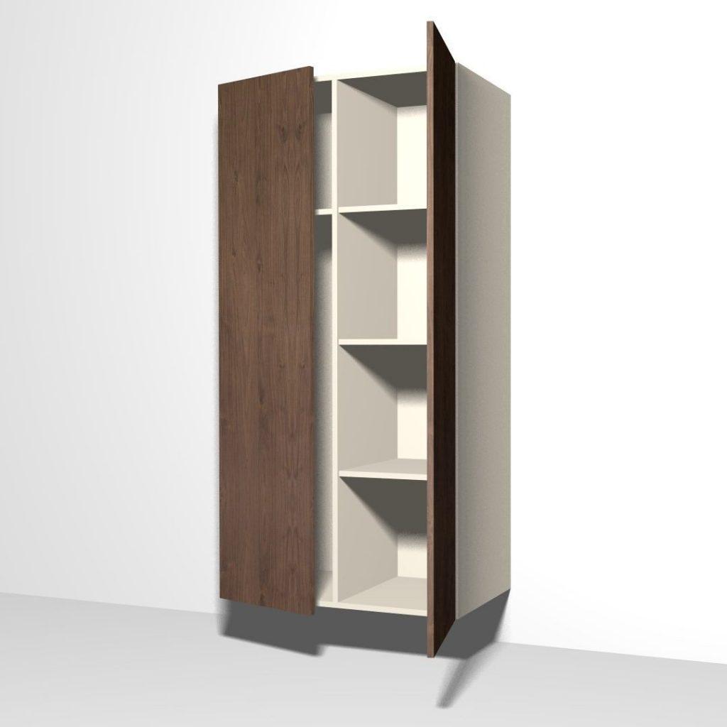 Korpus mit 1 Doppeltüre (1 Mittelseite) Profimöbel